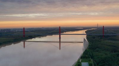 济南凤凰黄河大桥雄姿