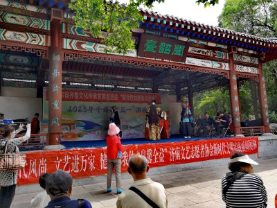 周日千佛山闻韶台京剧公益大舞台演出（4）