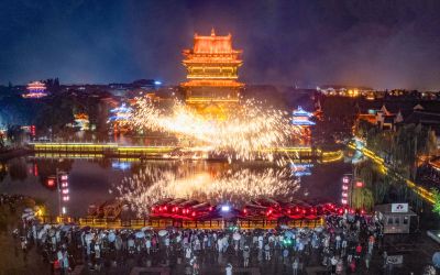 金花绽放台儿庄