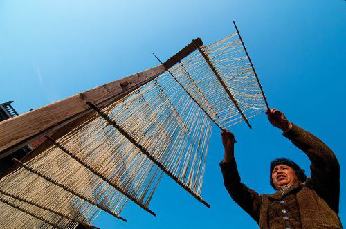 【晒 面】新合乡引坑村