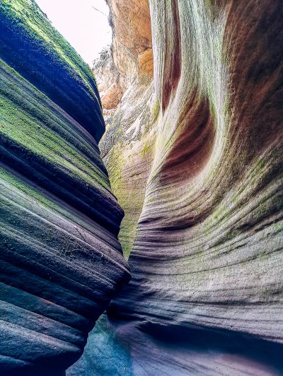 甘泉大峡谷—世界活丹霞，中国梦之谷
