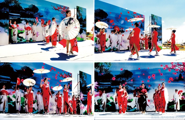 《霓裳羽衣舞翩跹》（组照）