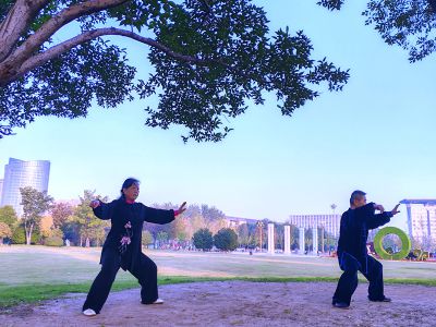 晨练太极功夫2