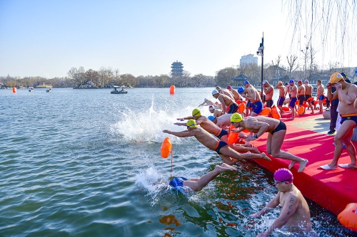 [原创]大明湖冬泳