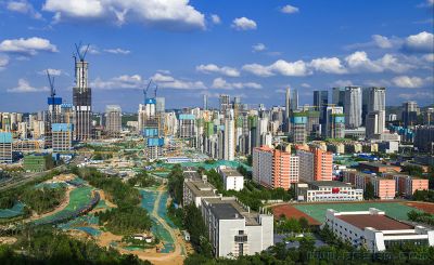 泉城新区建设雏形