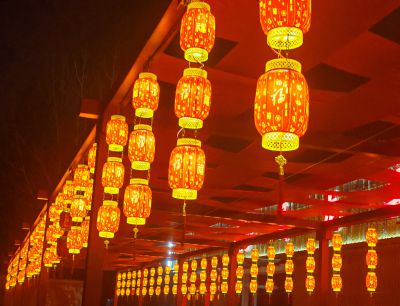 《福灯映岁新》