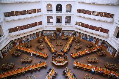 澳大利亚采风之旅 —— 墨尔本国家图书馆