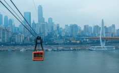 【长江索道，渝城飞渡：感受山城独 特 魅 力】