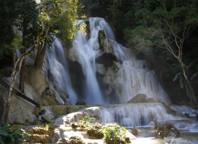 老挝琅勃拉邦光西瀑布一览