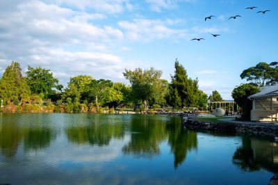 新西兰温泉风光。