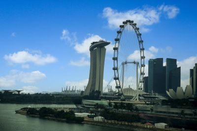 海滨之眼.花园狮城。