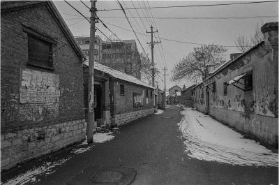 几张济南老街巷。老片。