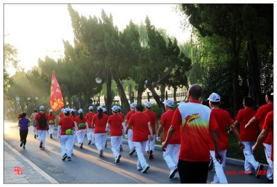 荆河公园晨练的人们2