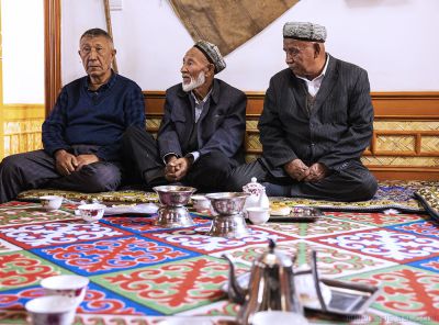 [原创]喀什百年老茶馆老茶客