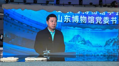 山东博物馆观展