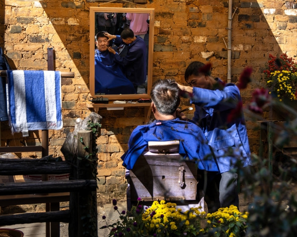 赶集理发5元一位