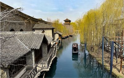 济南明水古城一角